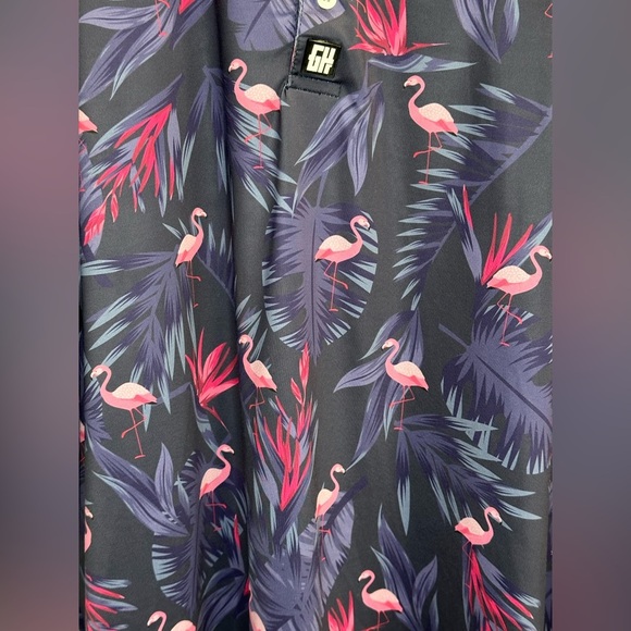 2 Greater Half Golf Polo Shirts Men’s XXXL Breathable & Sweat-Wicking w/ UPF 45 - Picture 3 of 13